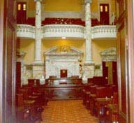 [photo, Senate Chamber, State House, Annapolis, Maryland]