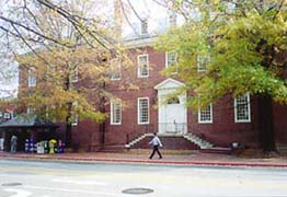 [photo, Legislative Services Building, 90 State Circle (from College Ave.) Annapolis, Maryland]