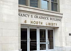 [photo, Nancy S. Grasmick Building, 6 North Liberty St., Baltimore, Maryland]