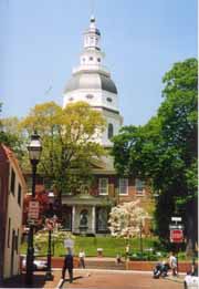 [photo, State House (from Francis St.), Annapolis, Maryland]