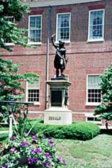 [photo, Statue of Baron Johann DeKalb, by Ephraim Keyser, State House grounds, Annapolis, Maryland]