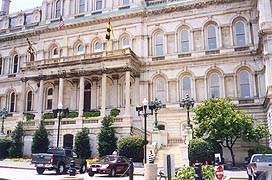 [photo, Baltimore City Department of Law, City Hall, 100 North Holliday St., Baltimore, Maryland]
