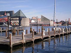 [photo, At head of Patapsco River lies Inner Harbor, Baltimore, Maryland]