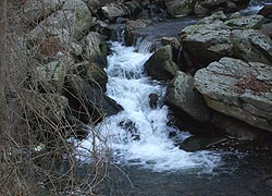 [photo, Waterfall on Long Green Creek, Glen Arm, Baltimore County, Maryland]