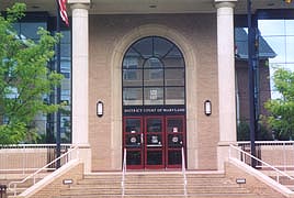 [photo, District Court, 120 East Chesapeake Ave., Towson, Maryland]