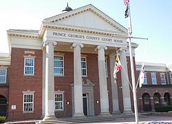 [photo, Prince George's County Courthouse, Duvall Wing, Upper Marlboro, Maryland]